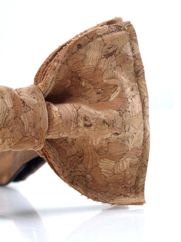 natural cork bow tie